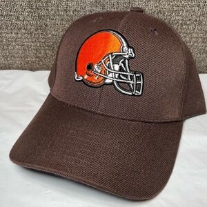 Cleveland Browns AFC‎ North Hat One Size Hook & Loop Football Merch Fan NFL Gear